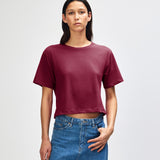 American Apparel Women's Fine Jersey Boxy T-Shirt