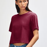 American Apparel Women's Fine Jersey Boxy T-Shirt