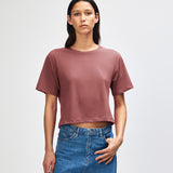 American Apparel Women's Fine Jersey Boxy T-Shirt