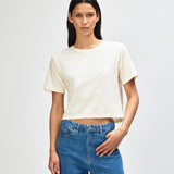 American Apparel Women's Fine Jersey Boxy T-Shirt
