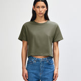 American Apparel Women's Fine Jersey Boxy T-Shirt