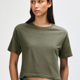 American Apparel Women's Fine Jersey Boxy T-Shirt