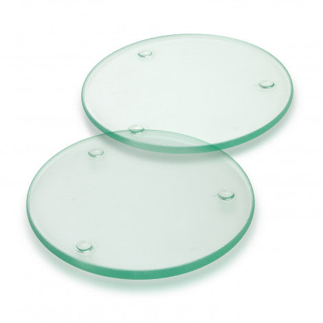 Venice Glass Coaster - Set of 2 - Round