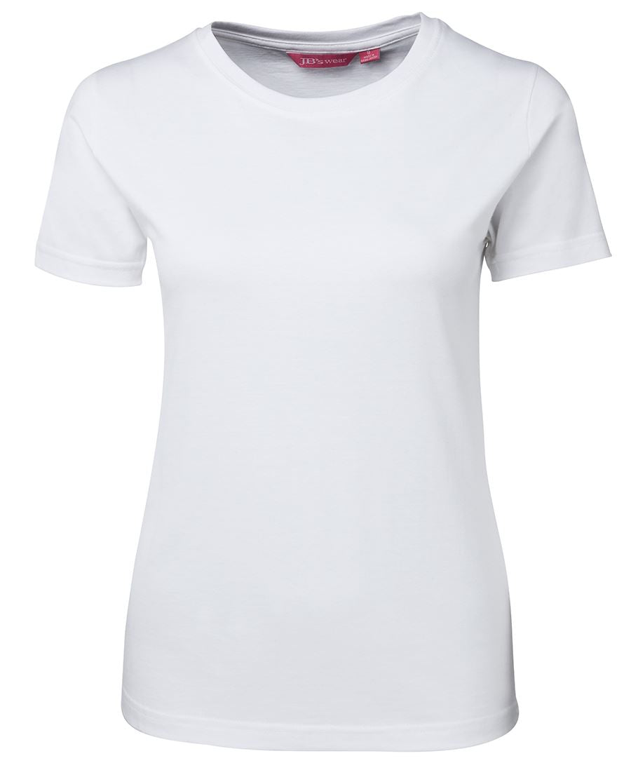 JB's LADIES TEE WHITE - 10