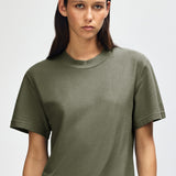 American Apparel Unisex Pique Mockneck T-shirt