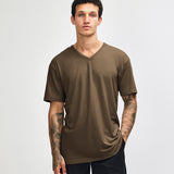 American Apparel CVC Unisex V-neck T-shirt