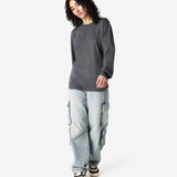 American Apparel Cotton Long Sleeve Fine Jersey T-shirt
