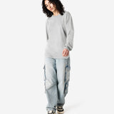 American Apparel Cotton Long Sleeve Fine Jersey T-shirt