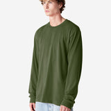 American Apparel Cotton Long Sleeve Fine Jersey T-shirt