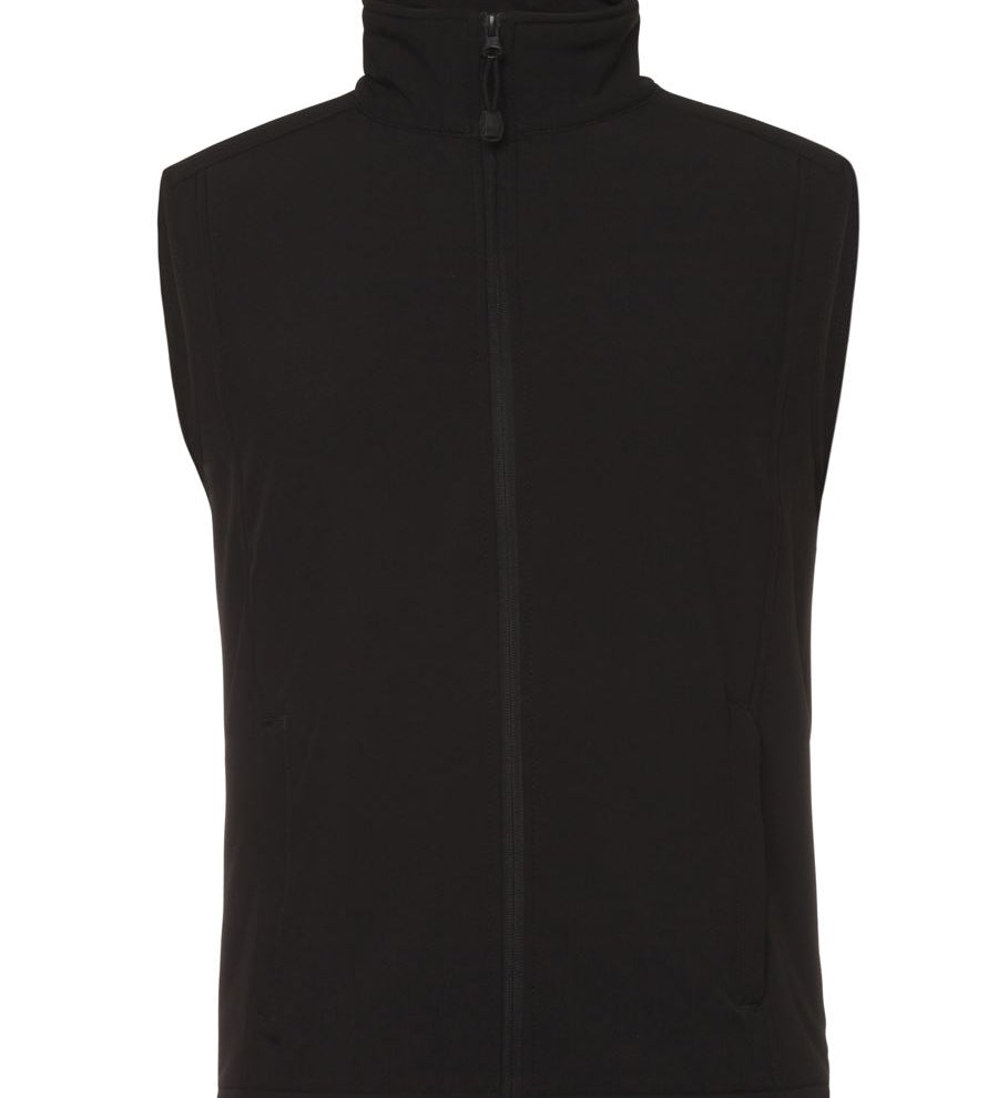 JB's LAYER (SOFTSHELL) VEST BLACK - 2XS