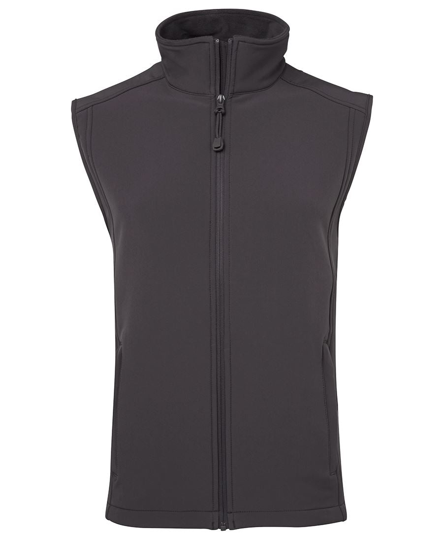 JB's LAYER (SOFTSHELL) VEST GREY - 2XS