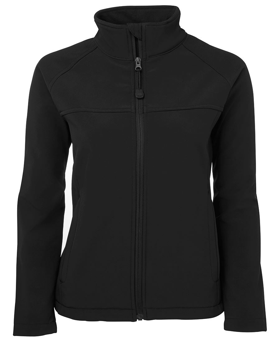 JB's LADIES LAYER (SOFTSHELL) JACKET BLACK - 08