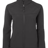 JB's LADIES LAYER (SOFTSHELL) JACKET GREY - 10