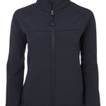 JB's LADIES LAYER (SOFTSHELL) JACKET NAVY - 14