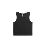 ASColour 4035 Wo's Faded Organic Rib Crop Tank