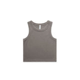 ASColour 4035 Wo's Faded Organic Rib Crop Tank