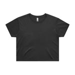 Wo's Faded Crop Tee