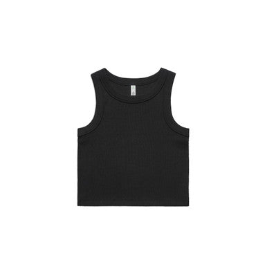 ASColour 4064G Wo's Organic Rib Crop Tank