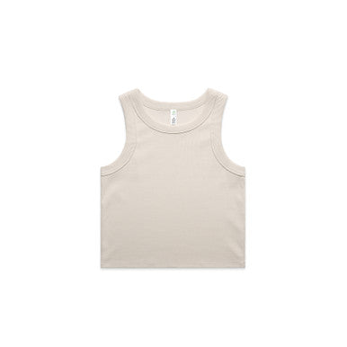 ASColour 4064G Wo's Organic Rib Crop Tank