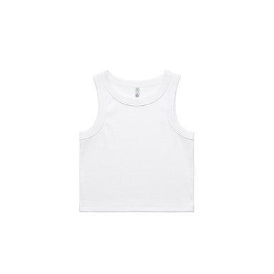 ASColour 4064G Wo's Organic Rib Crop Tank