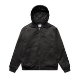 Canvas Bomber Hood Jacket