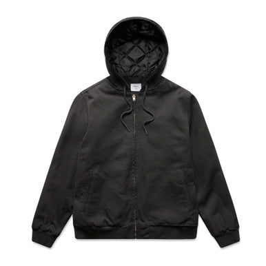 ASColour 5532 Canvas Bomber Hood Jacket