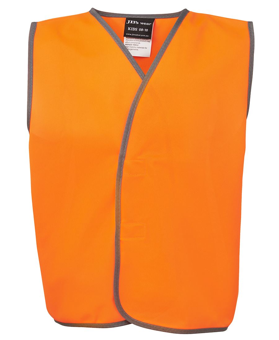 JB's HV KIDS SAFETY VEST ORANGE - 0-02