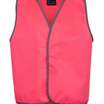 JB's HV KIDS SAFETY VEST PINK - 12-14