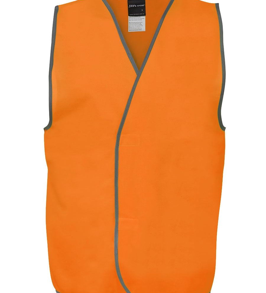 JB's HV SAFETY VEST ORANGE -6/7XL