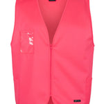 JB's HV ZIP SAFETY VEST PINK - 2XS