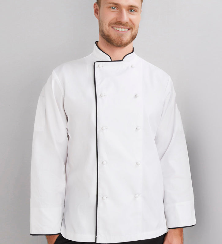 Fashion Biz CH230ML Mens Al Dente Long Sleeve Chef Jacket