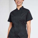 Fashion Biz CH330LS Womens Alfresco Short Sleeve Chef Jacket