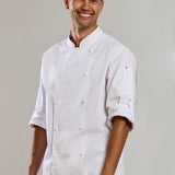 Fashion Biz CH430ML Mens Gusto Long Sleeve Chef Jacket