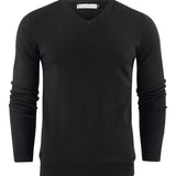 James Harvest JH125 Ashland Men's V-Neck Sweater