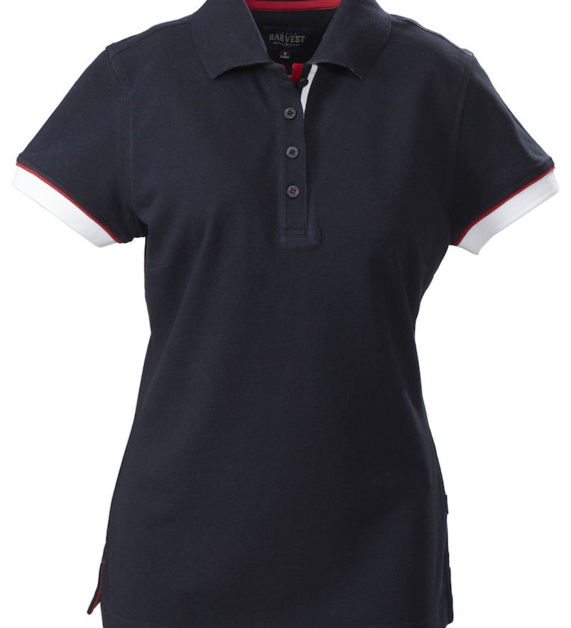 James Harvest JH202W Antreville Women's Cotton Polo