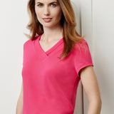 Womens Lana Short Sleeve Top