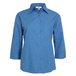 Womens Micro Check 3/4 Sleeve Shirt