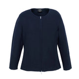 Fashion Biz LC3505 Womens 2-Way Zip Cardigan