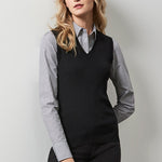 Womens V-Neck Knit Vest