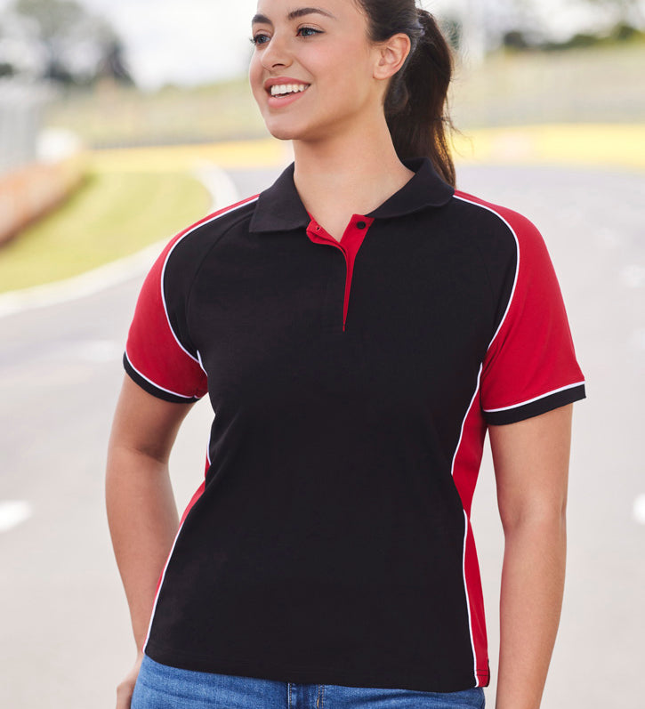 Fashion Biz P10122 Womens Nitro Short Sleeve Polo