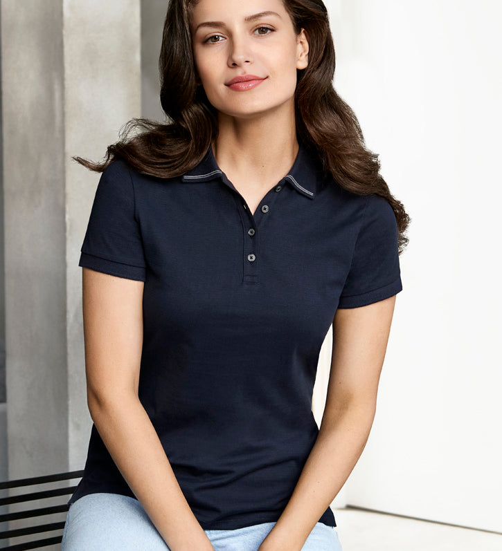 Fashion Biz P106LS Womens Aston Short Sleeve Polo