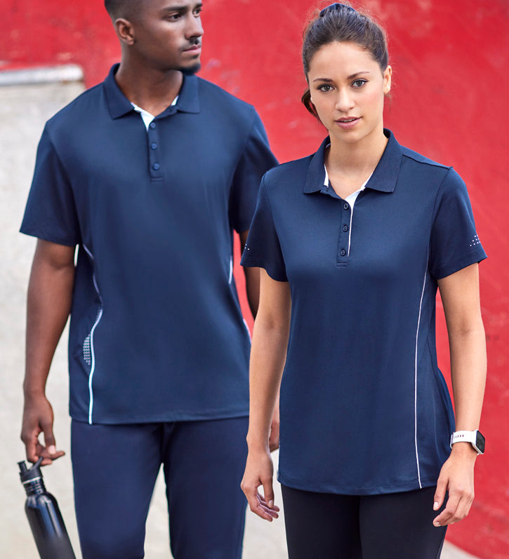 Fashion Biz P200MS Mens Balance Short Sleeve Polo