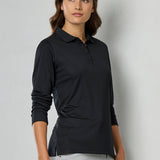 Fashion Biz P206LL Womens Action Long Sleeve Polo