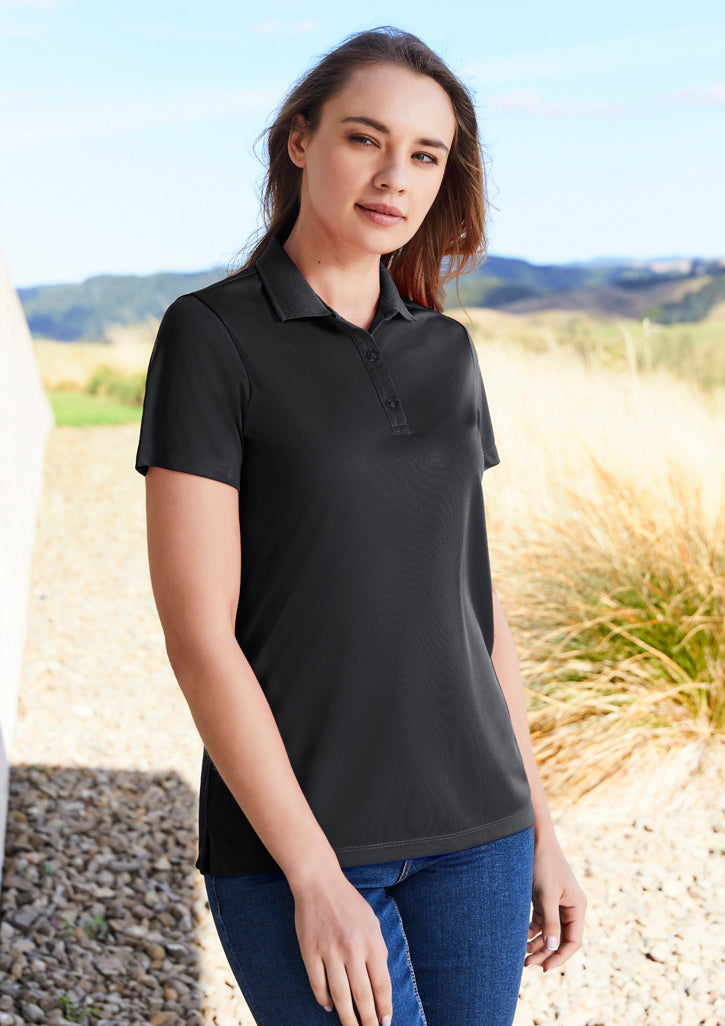 Womens Action Short Sleeve Polo