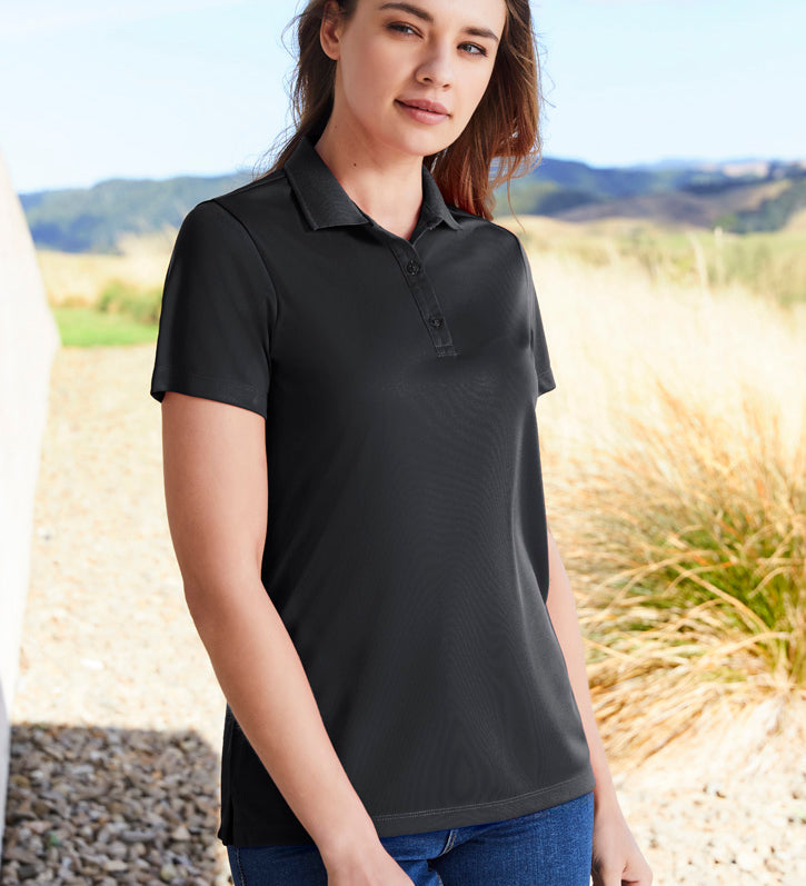 Womens Action Short Sleeve Polo