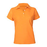 Womens Neon Short Sleeve Polo