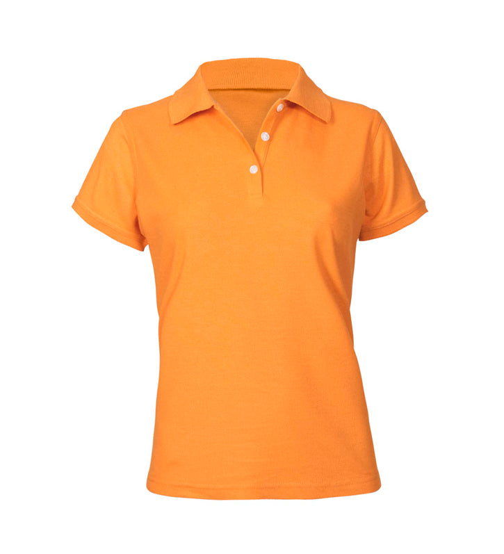 Womens Neon Short Sleeve Polo