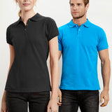 Fashion Biz P2125 Womens Neon Short Sleeve Polo