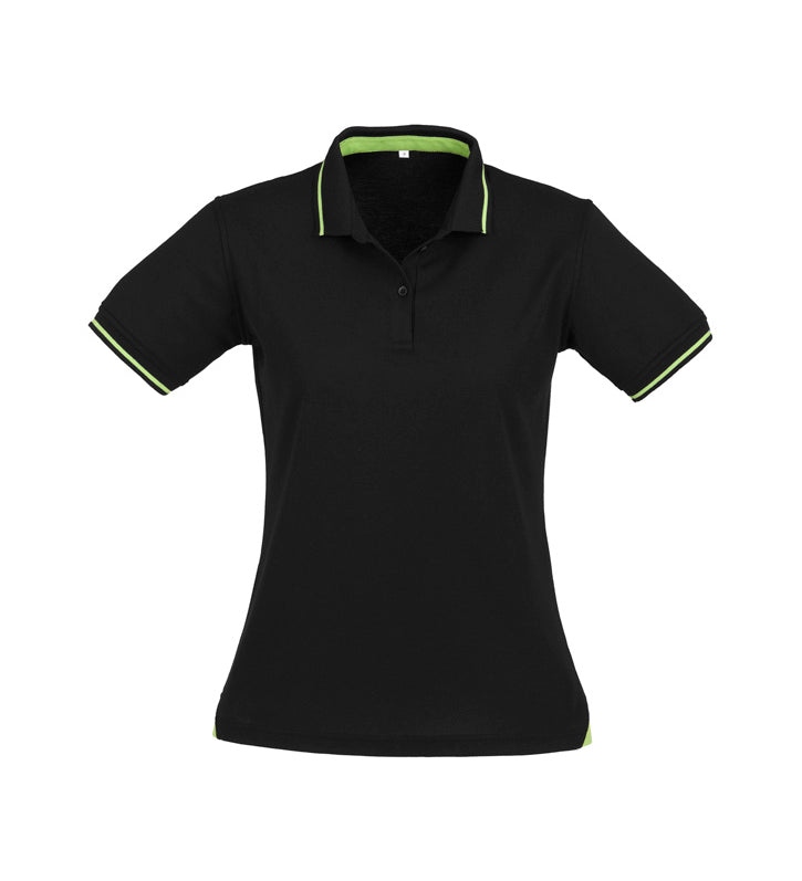 Womens Jet Short Sleeve Polo