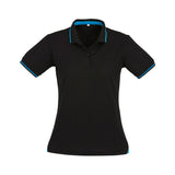 Fashion Biz P226LS Womens Jet Short Sleeve Polo